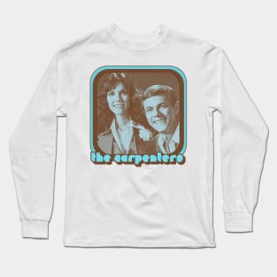 The Carpenters / Retro 70s Style Fan Design Long Sleeve T-Shirt